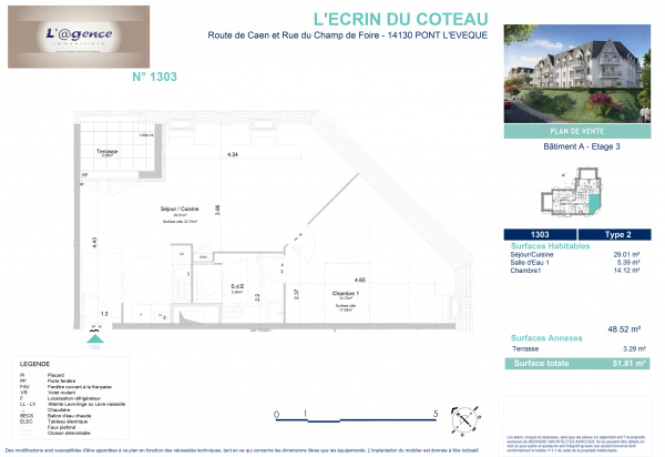 Programme neuf Appartement Pont-l'Évêque 14130